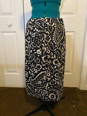 Boden Cotton Pencil Skirt